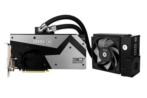 Limited Edition Msi Geforce Gtx 1080 30th Anniversary Graphics Card