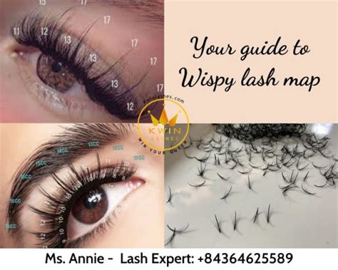 your guide to the amazing wispy lash map kwin lashes