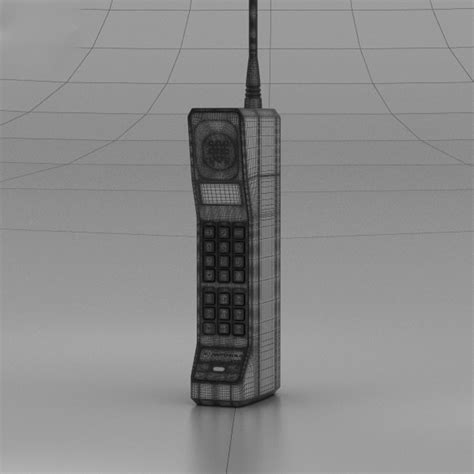 Motorola Dynatac 8000x 3d Model Turbosquid 1331341