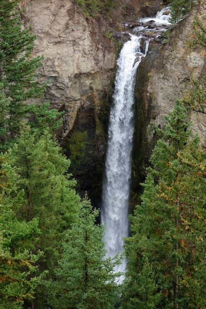 Premium Photo Tower Falls In Yellowstone National Park