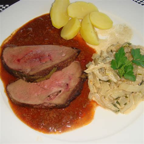 Kalbsleber im Ganzen Rezept