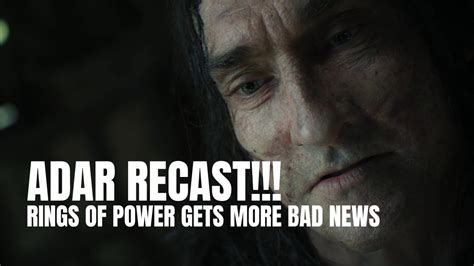 Adar Recast In The Rings Of Power Season 2 Youtube