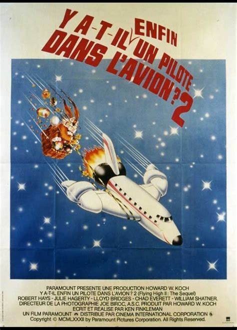 Il Ya T'il Un Pilote Dans L'avion - affiche Y A T'IL ENFIN UN PILOTE DANS L'AVION Ken Finkleman - CINESUD