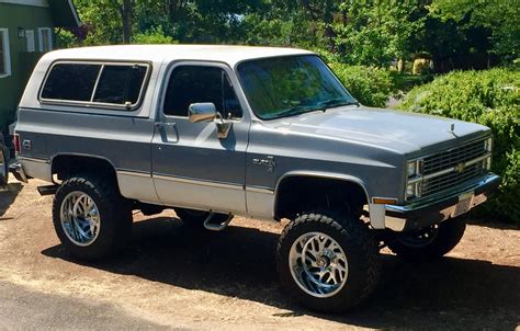 Own This Lifted 1984 Chevrolet K5 Blazer With A Modern Silverado Vortec