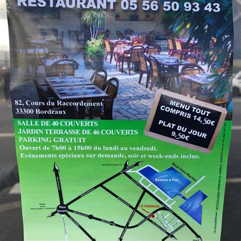 La Terrasse Bordeaux 82 Cours Du Raccordement Restaurant Avis And Photos Tripadvisor