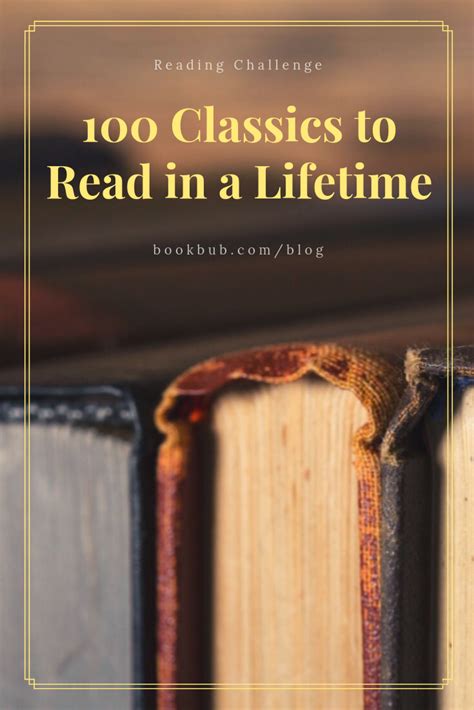 reading challenge 100 classics to read in a lifetime classics to read classic books 100