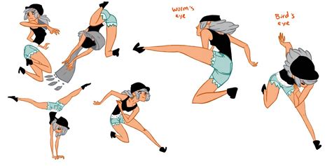 Bethany Craig Illustration Character Design Action Poses Dessin