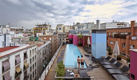 Hotel Barcelona Catedral Stunning Rooftop Pool Over Barcelona