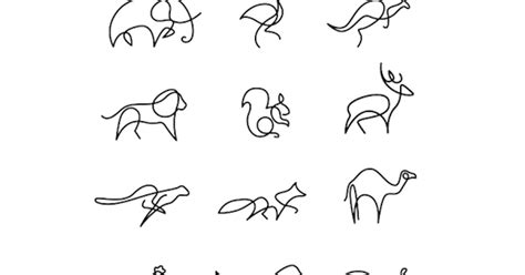 Descubrir 58 Imagen Animales Dibujos Con Lineas Vn