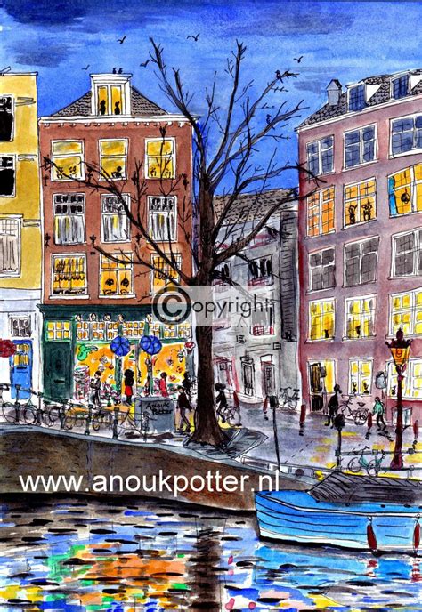 Amsterdam Anouk Potter Illustrations