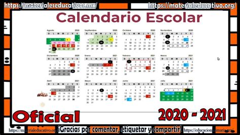 El ciclo escolar terminará el 9 de julio de 2021. Calendario oficial para el ciclo escolar 2020 - 2021 ...