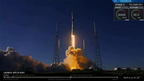 Spacex Launches Us Military Satellite Into Orbit Sky News Australia