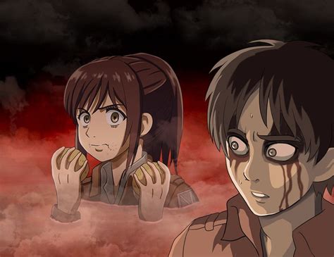 Sasha eats seafood for the first time | attack on titan final season episode 9. Attack on Titan memes are fun! | Anime and Manga
