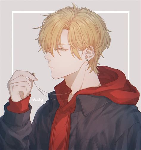 Iduming On Twitter Blonde Anime Boy Anime Drawings Boy Handsome