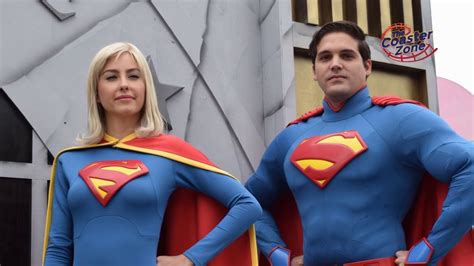 Superman Y Supergirl Llegan A Six Flags México Youtube