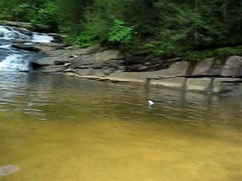 The park features two great. Keaton at Lake Keowee waterfall - YouTube