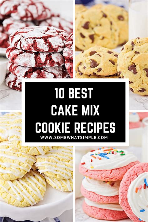 Ultimate Cake Mix Cookies Guide 10 Flavors Somewhat Simple
