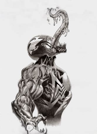 The foot on the left should also be a bit smaller because of the way the body is turned. Venom by S-197 on DeviantArt