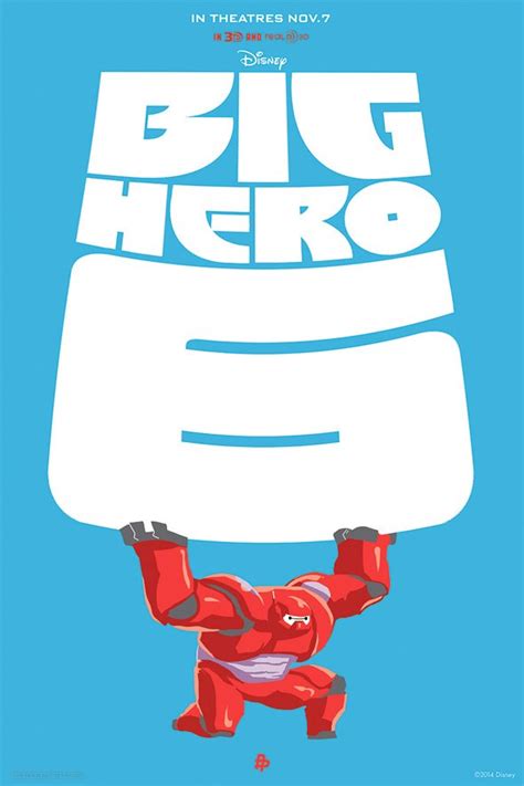 Poster Posse Back With A New Site And Awesome Big Hero 6 Artwork