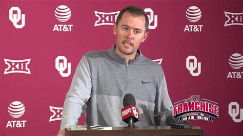 Texas Tech Weekly Press Conference Lincoln Riley Youtube