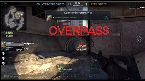 Counter Strike Global Offensive Overpass Youtube
