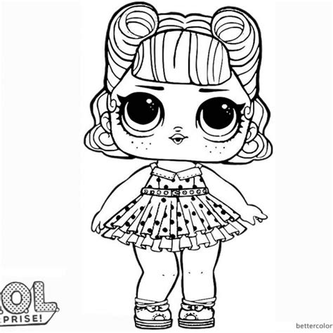 Miss Punk Lol Surprise Doll Coloring Pages Free Printable Coloring Pages
