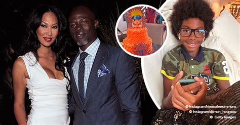 Kimora Lee Simmons And Her Ex Djimon Hounsou Celebrate Their Son Kenzo