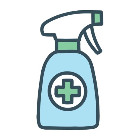 Alcohol Bottle Hygiene Spray Icon Free Download