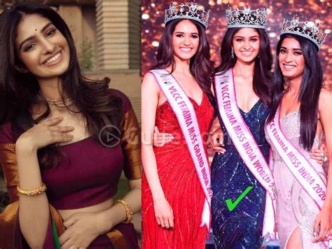 Telangana Girl Manasa Crowned As Femina Miss India 2020