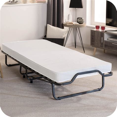 Buy Beautissu Guest Bed 90x200cm Venetia Single Bed With Mattress Included Folding Bed For