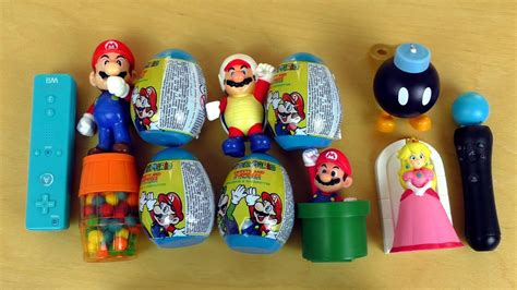 Super Mario Surprise Eggs And Collection Youtube