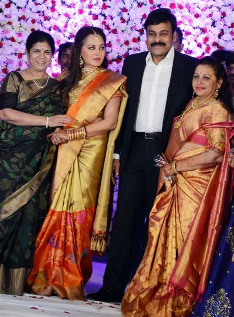 Pix Sridevi Chiranjeevi Attend Jaya Pradas Sons Reception Rediff