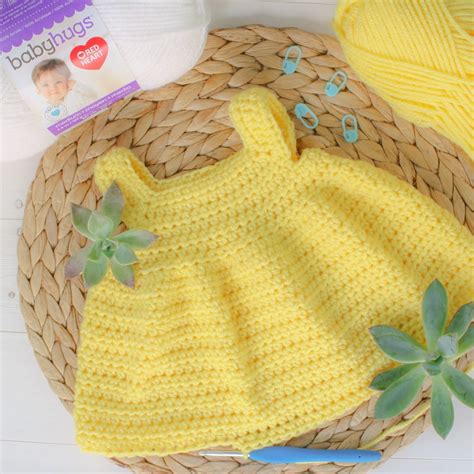 Simply Spring Crochet Baby Dress Newborn 6 Months