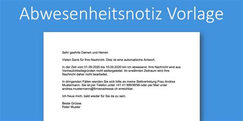 Betriebsferien machen, ohne kunden zu verlieren. Kostenlose Office-Vorlagen für KMU und Einzelunternehmer | Vorla.ch