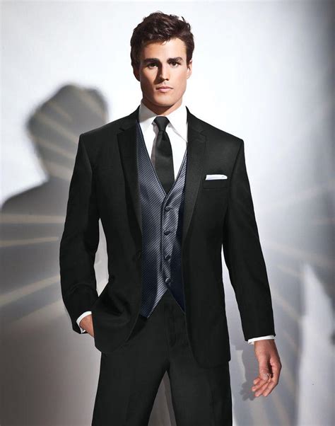 Western dress codesand corresponding attires. 2020 Men Suit Groom Wedding Tuxedo For 2017 Black Suits ...