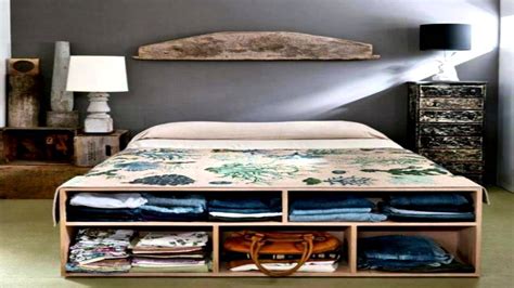 Awesome diy platform bed ideas for creating kallax shelves isnt a new fashions appeared every day but the best ideas and others. 44 Smart Bedroom Storage Ideas - YouTube