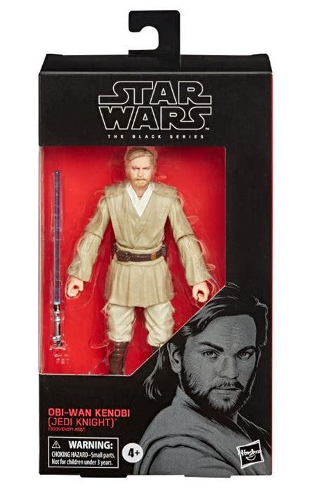 Star Wars The Black Series Obi Wan Kenobi Jedi Knight Toy 6 Inch