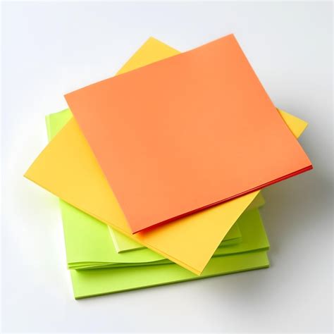 Premium Photo Post It Note Isolated On White Background