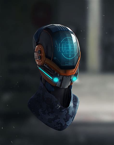 Artstation Nº 23 Jonn Zavala Futuristic Helmet Helmet Concept