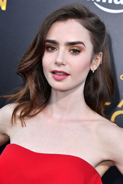Lily Collins Red Carpet Lily Collins Hair Lily Jane Collins Lily