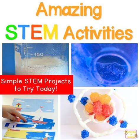 100 Stem Activities For Kids That Will Foster A Lifelong Love Of Stem