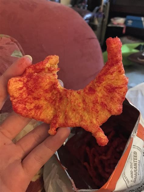 Found A Mega Cheeto In My Bag Of Hot Cheetos Today Rabsoluteunits