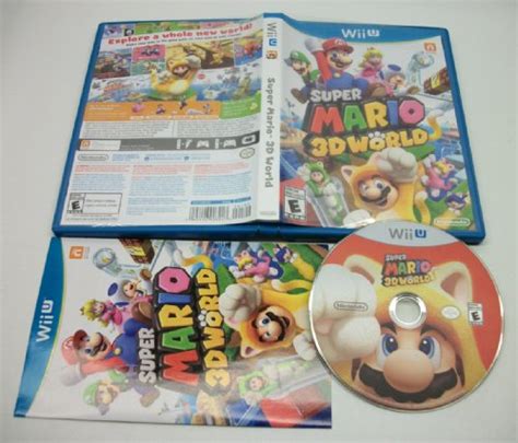 Super Mario 3d World Nintendo Wii U Game Used