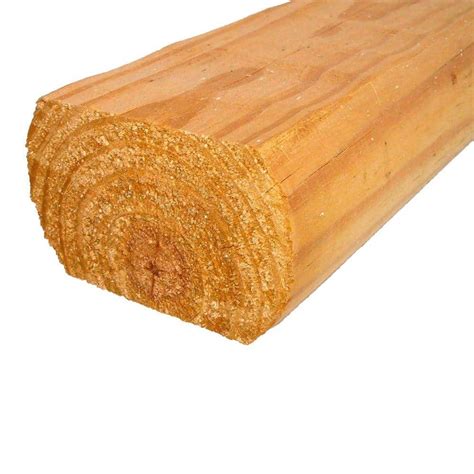 4 In X 4 In X 12 Ft 2 Pressure Treated Timber 4230254 The Home Depot
