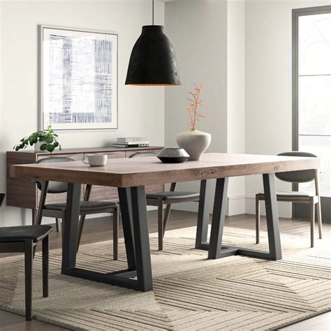 Allmodern All Of Modern Made Simple Solid Wood Dining Table