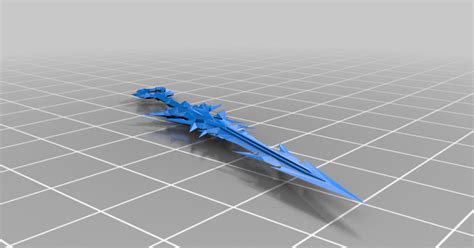 Zamorak Godsword Rs3 By Minifig3d Download Free Stl Model