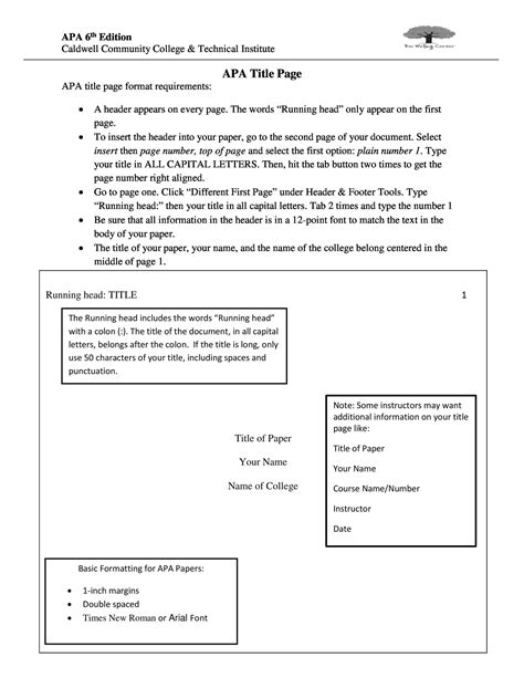 🎉 Free Template For Apa Paper Apa Paper Template Format With Printable