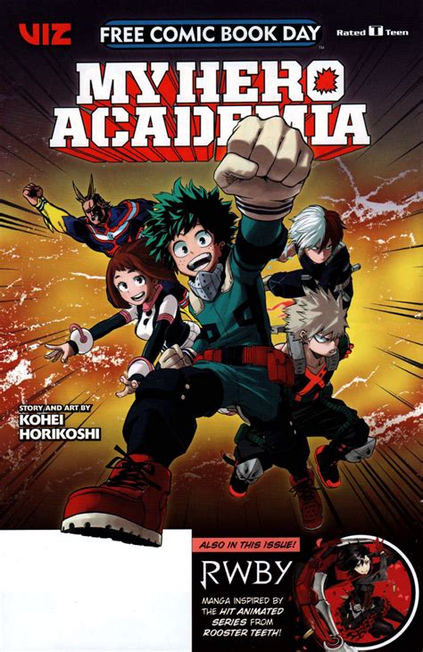 My Hero Academia Free Comic Book Day 2018 Edition Rwby