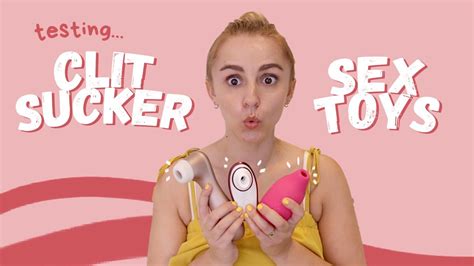 i tried 3 different air pulse technology sex toys 👅 hannah witton youtube