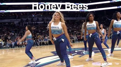 honey bees charlotte hornets dancers nba dancers 4 10 2022 dance
